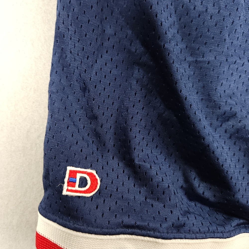 Vintage Dodger Gym Basketball Shorts Mens Size 2XL Blue 90s Made In USA NWT - Picture 6 of 9